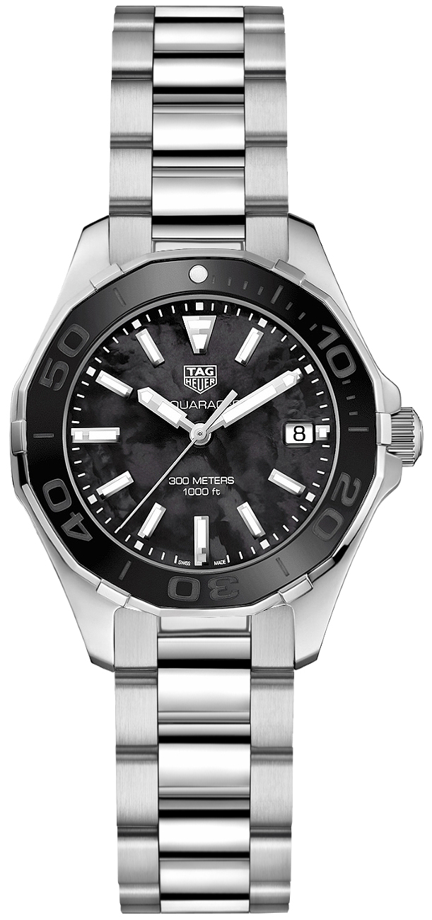 Tag Heuer Aquaracer Watches Ladies Mother of Pearl Black 
Battery Operated Quartz WAY131K.BA0748 Watch