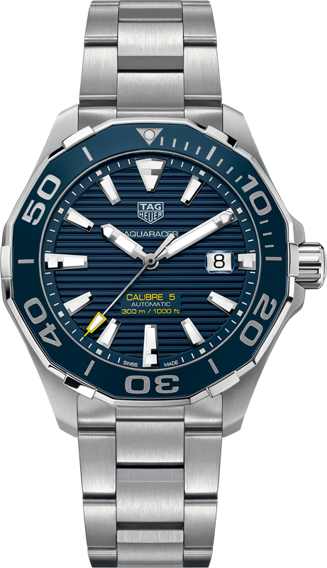 Tag Heuer Aquaracer Watches Mens Blue Self winding Automatic WAY201B.BA0927 Watch