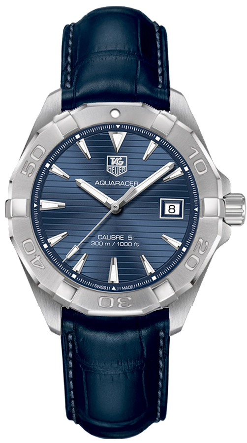 Tag Heuer Aquaracer Watches Guilloche Blue Self winding Automatic WAY2112-FC6292 Watch