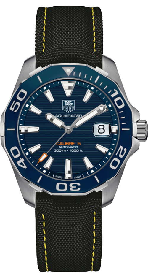 Tag Heuer Aquaracer Watches Mens Blue Self winding Automatic WAY211C-FC6362 Watch