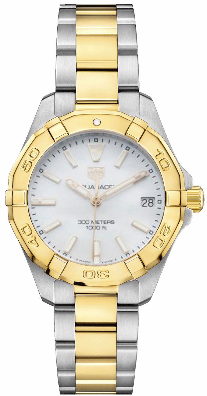 Tag Heuer Aquaracer Watches Ladies Mother of Pearl White Battery Operated Quartz WBD1320.BB0320 Watch