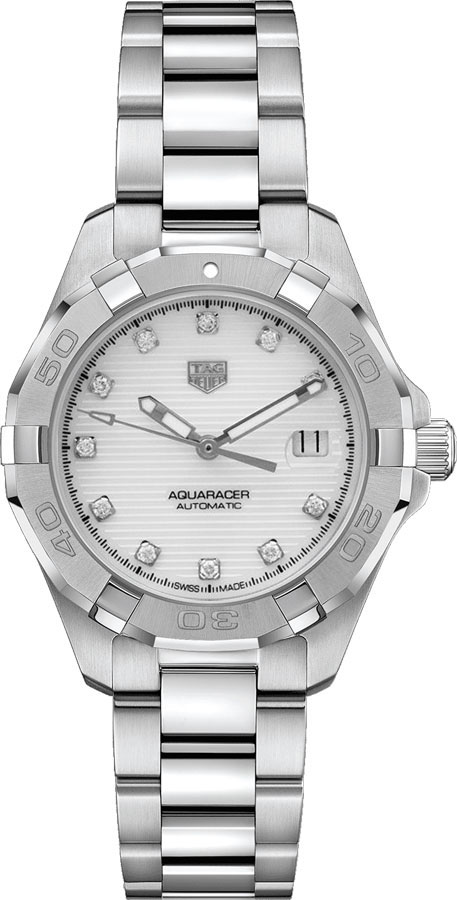 Tag Heuer Aquaracer Watches Ladies Mother of Pearl White Self winding Automatic WBD2313-BA0740 Watch