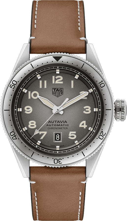Tag Heuer Autavia Watches Mens Smoky Grey Self winding Automatic WBE5115.FC8267 Watch