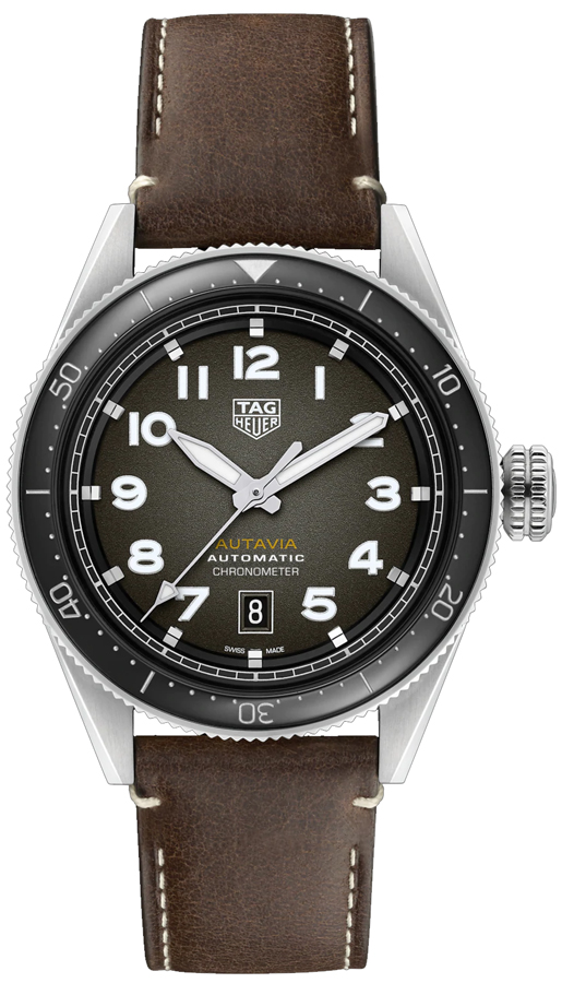 Tag Heuer Autavia Watches Smoky Black Self winding Automatic WBE5114.FC8266 Watch