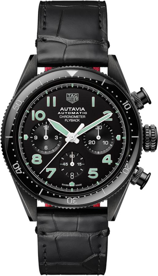 Tag Heuer Autavia Watches Black Self winding Automatic CBE511C.FC8280 Watch