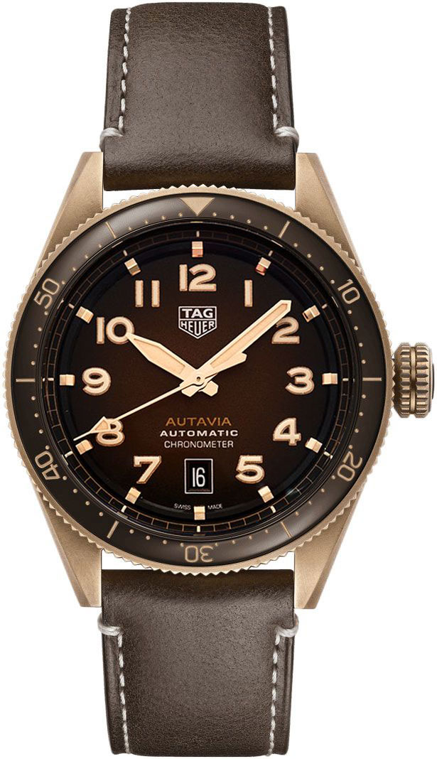 Tag Heuer Autavia Watches  Chocolate Brown Smoked Self winding Automatic WBE5191.FC8276 Watch