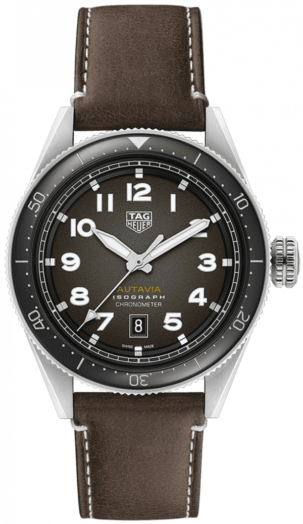 Tag Heuer Autavia Watches Mens Smokey Black Self winding Automatic WBE5110-FC8266 Watch