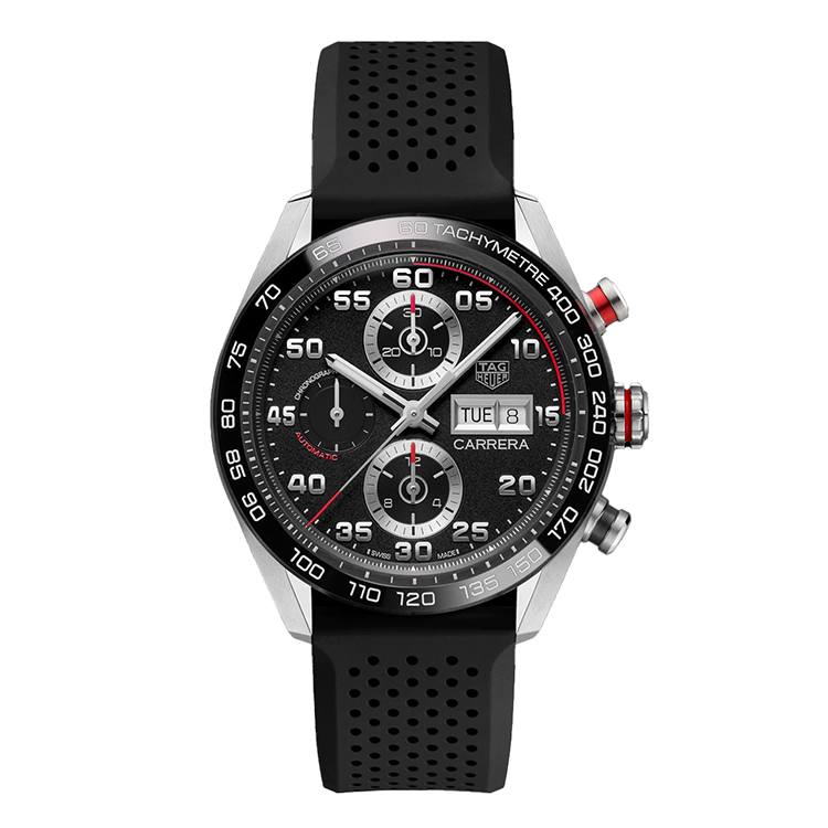 Tag Heuer Carrera Watches Mens Black Self winding Automatic CBN2A1AA.FT6228 Watch