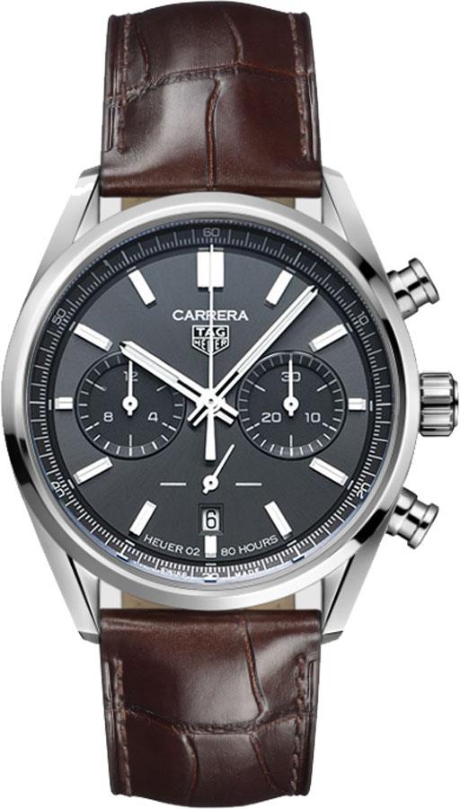 Tag Heuer Carrera Watches Mens Anthracite Grey Self winding Automatic CBN2012.FC6483 Watch