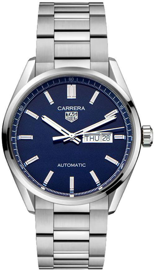 Tag Heuer Carrera Watches Mens Blue Self winding Automatic WBN2012.BA0640 Watch