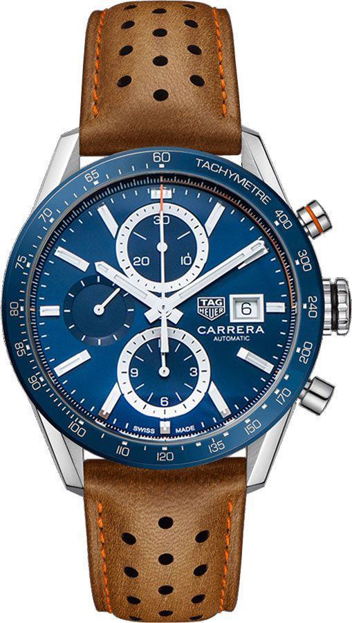 Tag Heuer Carrera Watches Mens Blue Self winding Automatic CBM2112.FC6455 Watch