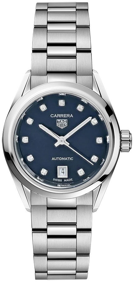 Tag Heuer Carrera Watches Ladies Blue Self winding Automatic WBN2413.BA0621 Watch