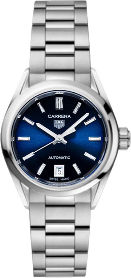 Tag Heuer Carrera Watches Ladies Blue Self winding Automatic WBN2411.BA0621 Watch