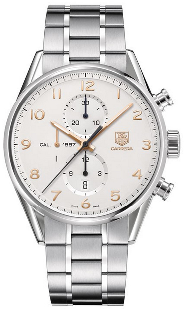 Tag Heuer Carrera Watches Mens Silver Self winding Automatic CAR2012.BA0796 Watch