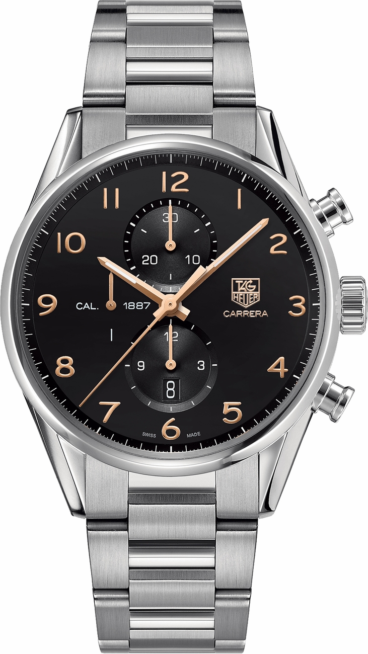 Tag Heuer Carrera Watches Mens Black Self winding Automatic CAR2014.BA0799 Watch