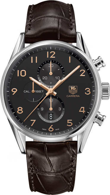 Tag Heuer Carrera Watches Mens Black Self winding Automatic CAR2014-FC6236 Watch