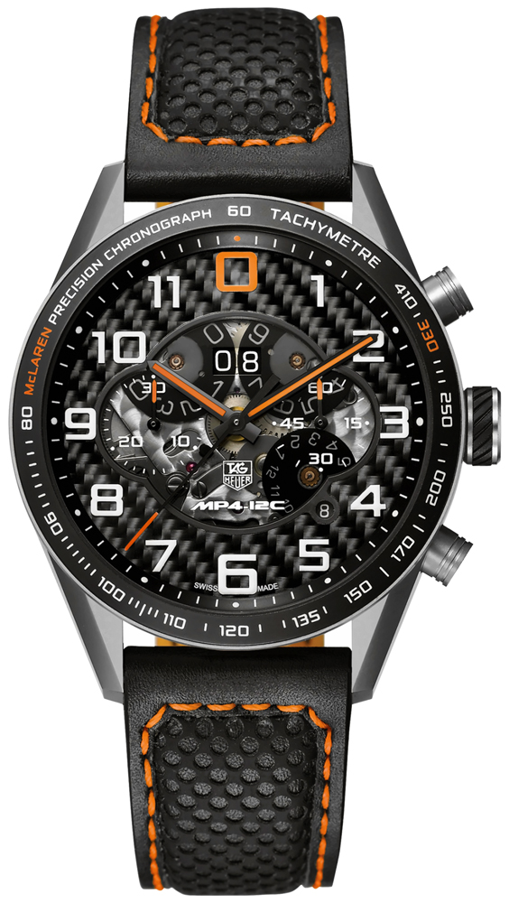 Tag Heuer Carrera Watches Mens Black Self winding Automatic CAR2080.FC6286 Watch