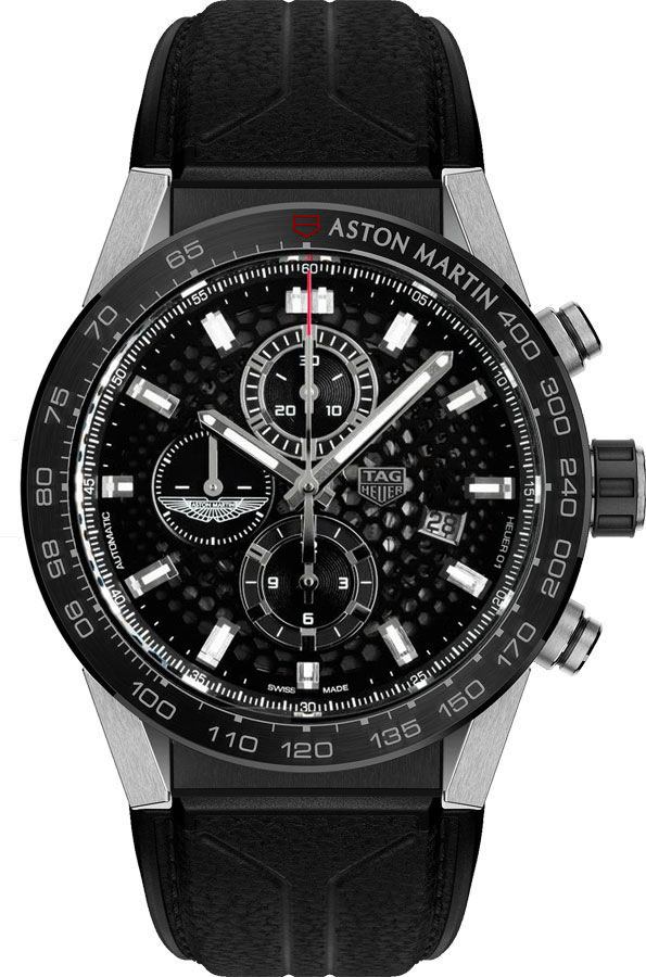 Tag Heuer Carrera Watches Mens Honeycomb Structure Black Self winding Automatic CAR2A1AB.FT6163 Watch