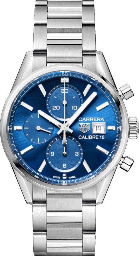 Tag Heuer Carrera Watches Mens Blue Self winding Automatic CBK2112.BA0715 Watch