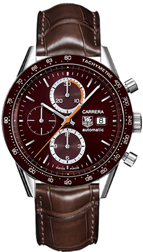 Tag Heuer Carrera Watches Mens Brown 
Self winding Automatic CV2013-FC6291 Watch