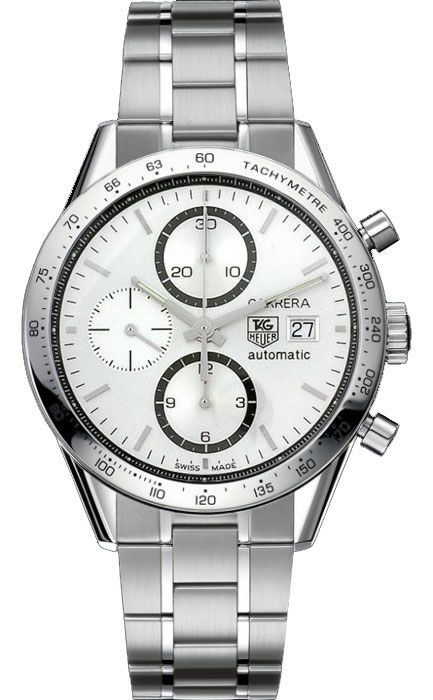 Tag Heuer Carrera Watches Silver
Self winding Automatic CV2017.BA0794 Watch