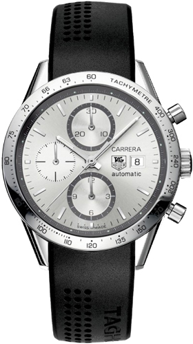 Tag Heuer Carrera Watches Mens Silver
Self winding Automatic CV2017-FT6007 Watch