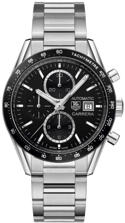 Tag Heuer Carrera Watches  Black Self winding Automatic CV201AL.BA0723 Watch