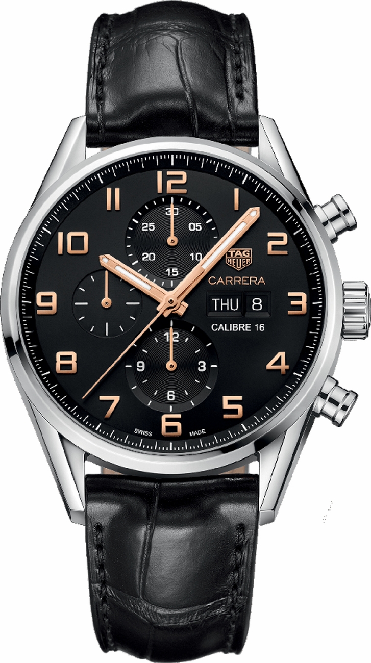 Tag Heuer Carrera Watches Mens Black Self winding Automatic CV2A1AB.FC6379 Watch