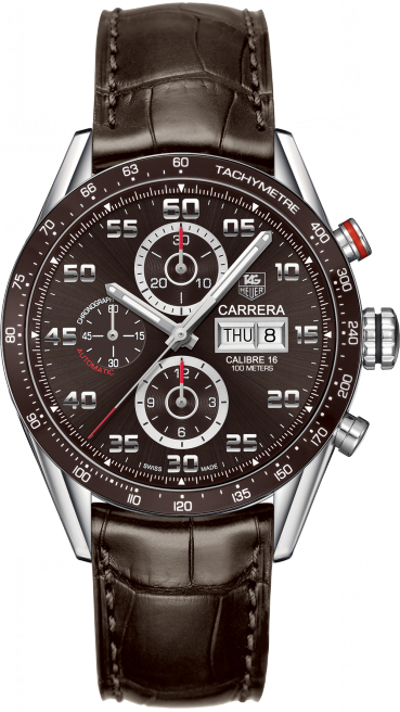 Tag Heuer Carrera Watches Mens Brown Self winding Automatic CV2A1S.FC6236 Watch