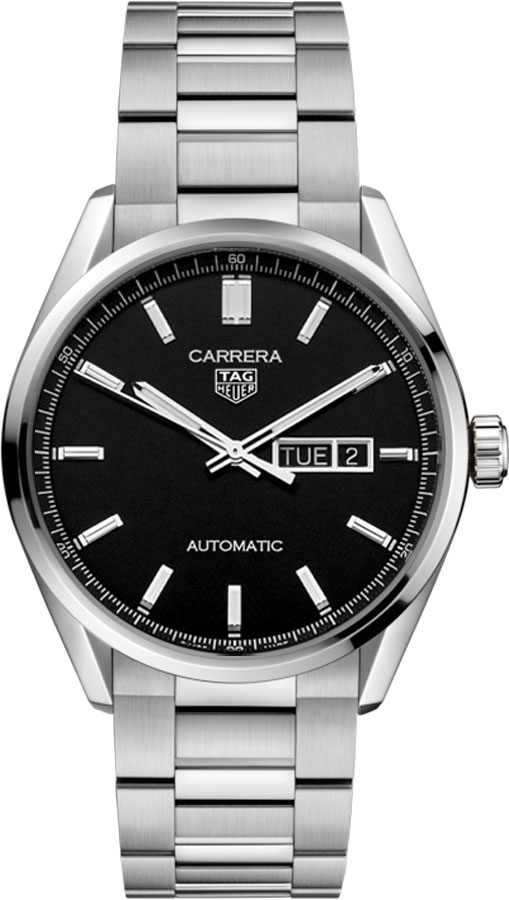 Tag Heuer Carrera Watches Mens Black Self winding Automatic WBN2010.BA0640 Watch