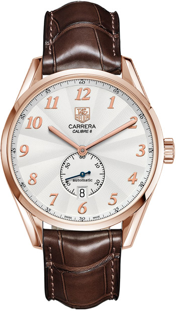 Tag Heuer Carrera Watches Mens Silver Self winding Automatic WAS2140.FC8176 Watch