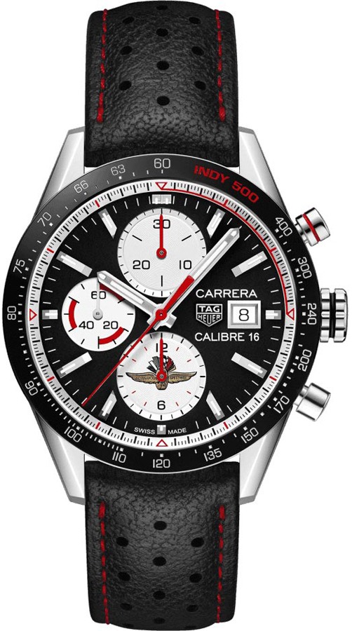 Tag Heuer Carrera Watches Mens Opaline Black Self winding Automatic CV201AS.FC6429 Watch