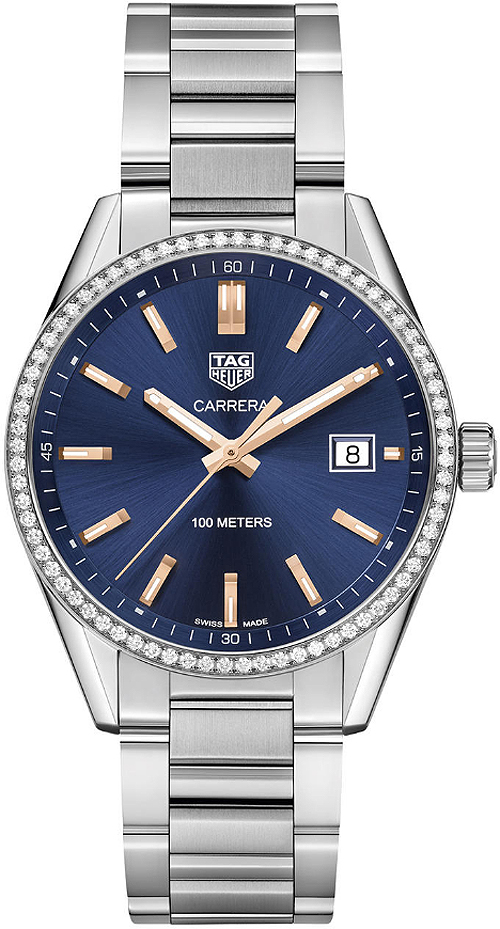 Tag Heuer Carrera Watches Ladies Blue Battery Operated Quartz WAR1114.BA0601 Watch