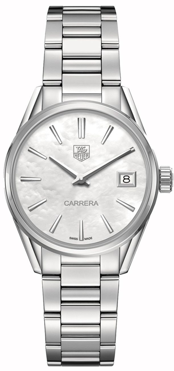 Tag Heuer Carrera Watches Ladies Mother of Pearl White Battery Operated Quartz WAR1311.BA0773 Watch