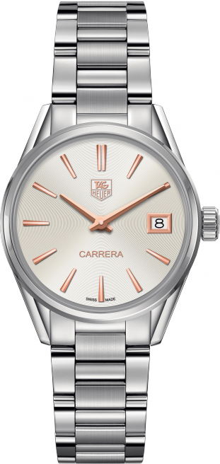 Tag Heuer Carrera Watches Ladies Silver Battery Operated Quartz WAR1312.BA0778 Watch