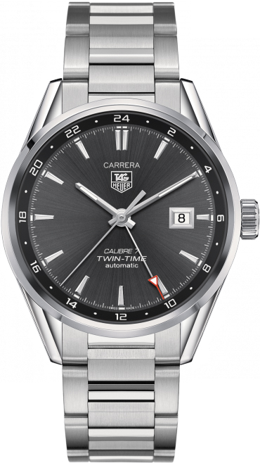 Tag Heuer Carrera Watches Mens Grey Self winding Automatic WAR2012.BA0723 Watch