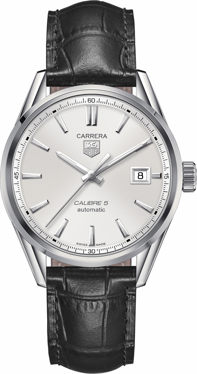 Tag Heuer Carrera Watches Mens Silver Self winding Automatic WAR211B-FC6180 Watch