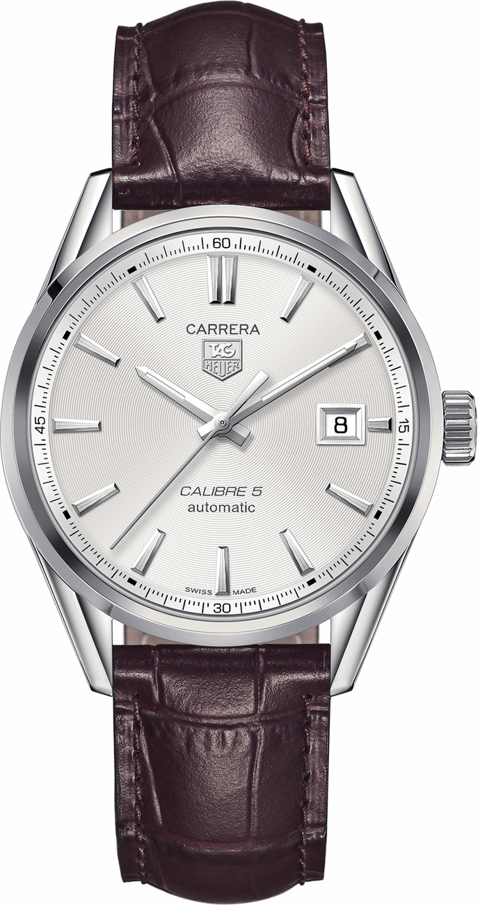 Tag Heuer Carrera Watches Mens Silver Self winding Automatic WAR211B.FC6181 Watch