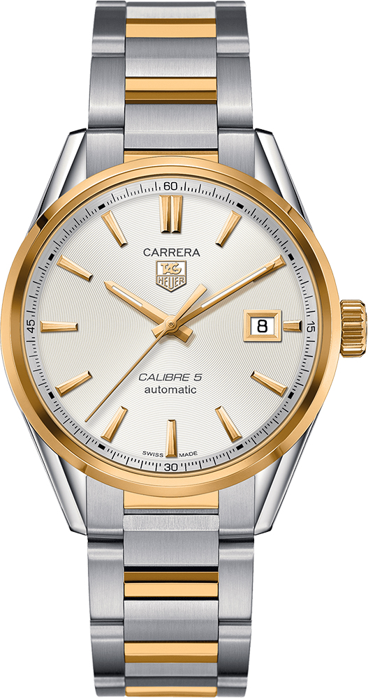 Tag Heuer Carrera Watches Mens Guilloche Silver Self winding Automatic WAR215B.BD0783 Watch