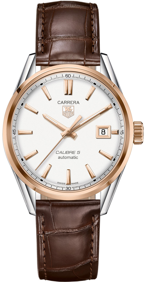 Tag Heuer Carrera Watches Mens Silver Self winding Automatic WAR215D.FC6181 Watch