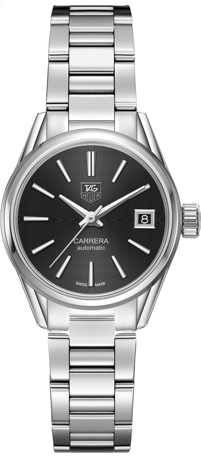 Tag Heuer Carrera Watches Ladies Azurage Imprinted Black Self winding Automatic WAR2410.BA0770 Watch