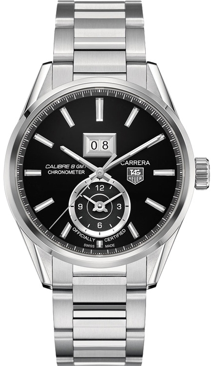 Tag Heuer Carrera Watches Mens Black Self winding Automatic WAR5010.BA0723 Watch