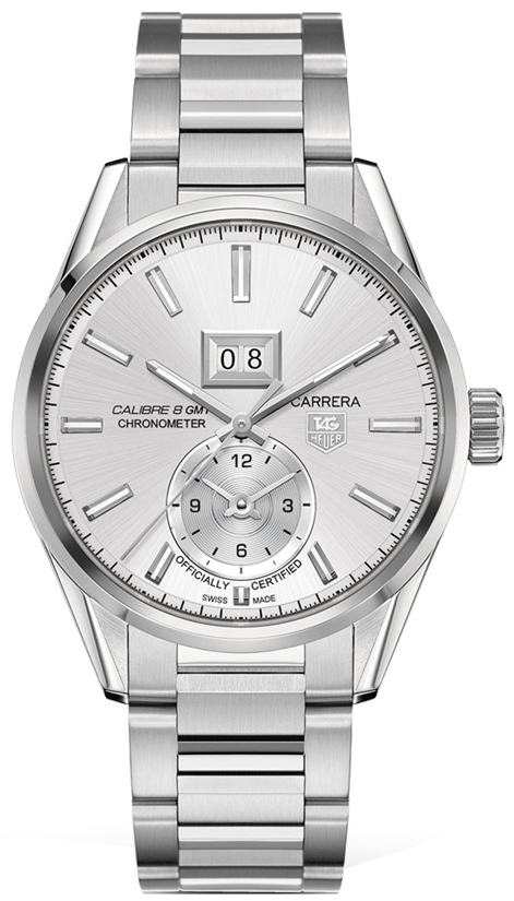Tag Heuer Carrera Watches Mens Silver Self winding Automatic WAR5011.BA0723 Watch