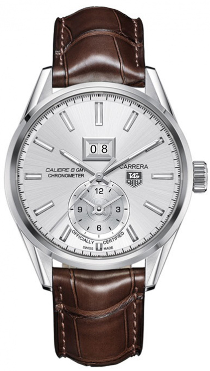 Tag Heuer Carrera Watches Mens Silver Self winding Automatic WAR5011.FC6291 Watch