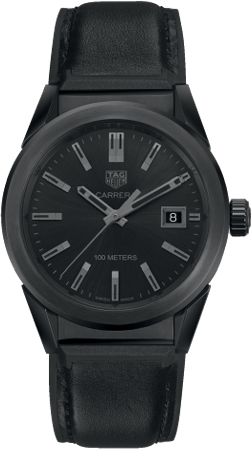 Tag Heuer Carrera Watches Ladies Sunray Black Battery Operated Quartz WBG1313.FT6117 Watch