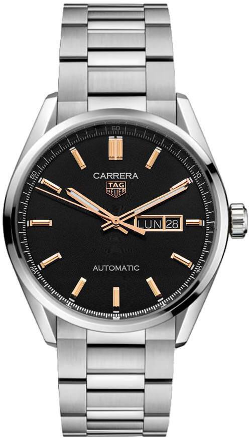 Tag Heuer Carrera Watches Mens Black Self winding Automatic WBN2013.BA0640 Watch
