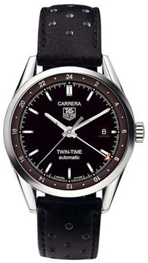 Tag Heuer Carrera Watches Mens Black Self winding Automatic WV2115-FC6182 Watch