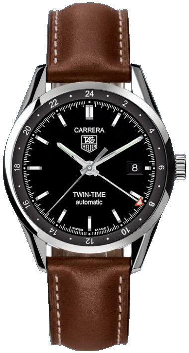 Tag Heuer Carrera Watches Mens Black Self winding Automatic WV2115-FC6203 Watch