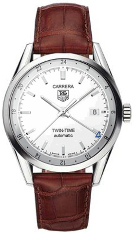 Tag Heuer Carrera Watches Mens Silver Self winding Automatic WV2116.FC6181 Watch