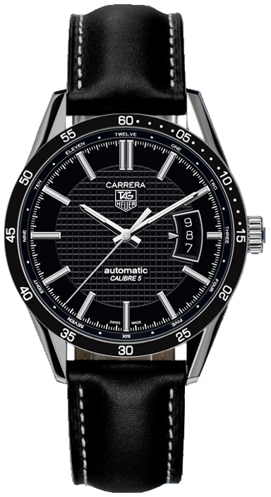 Tag Heuer Carrera Watches Black Self winding Automatic WV211M-FC6202 Watch
